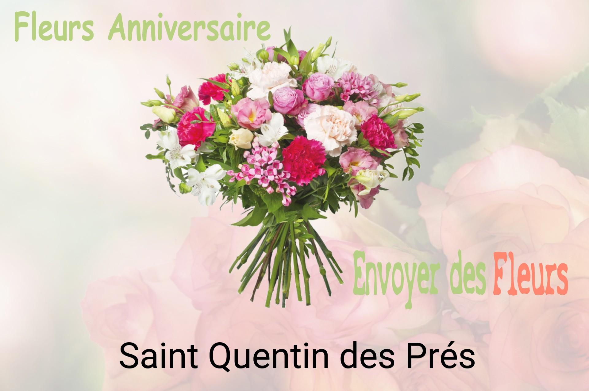 Bouquet de fleurs d’anniversaire livré à Saint-Quentin-des-Prés